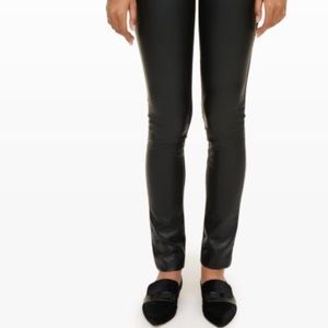 Club Monaco Tasha Faux Leather Leggings